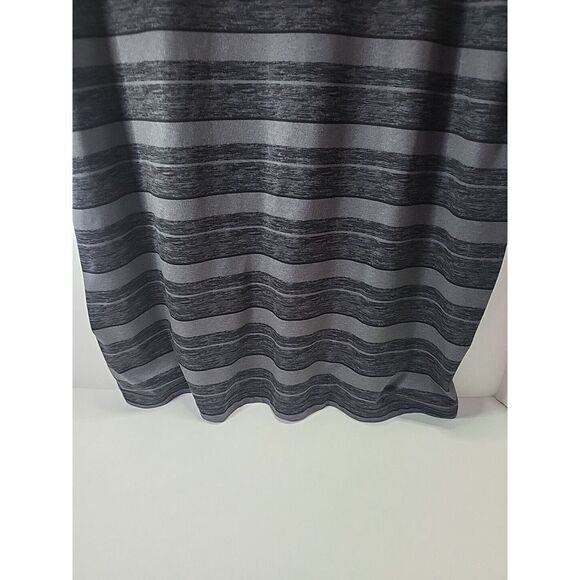 Ben Hogan Golf Polo Shirt Men's‎ Size XL Gray Striped Short Sleeve Moisture Wick - Picture 9 of 9